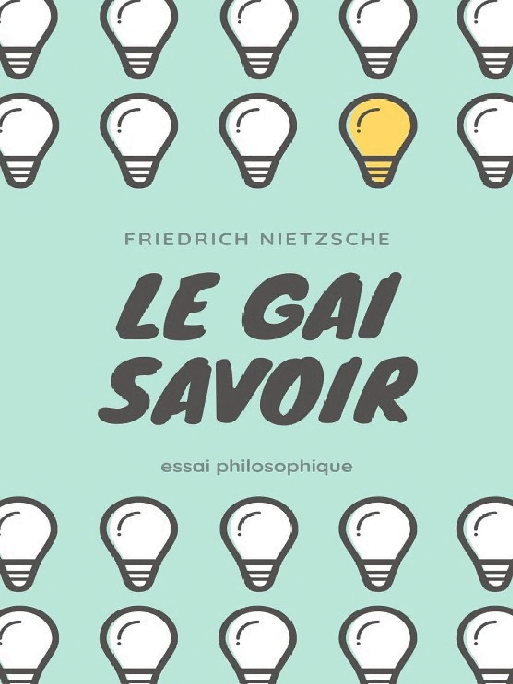 Le Gai Savoir - Cover