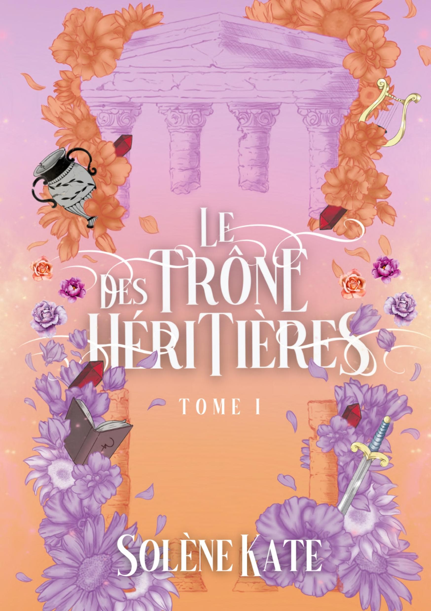 Le trône des héritières - Cover