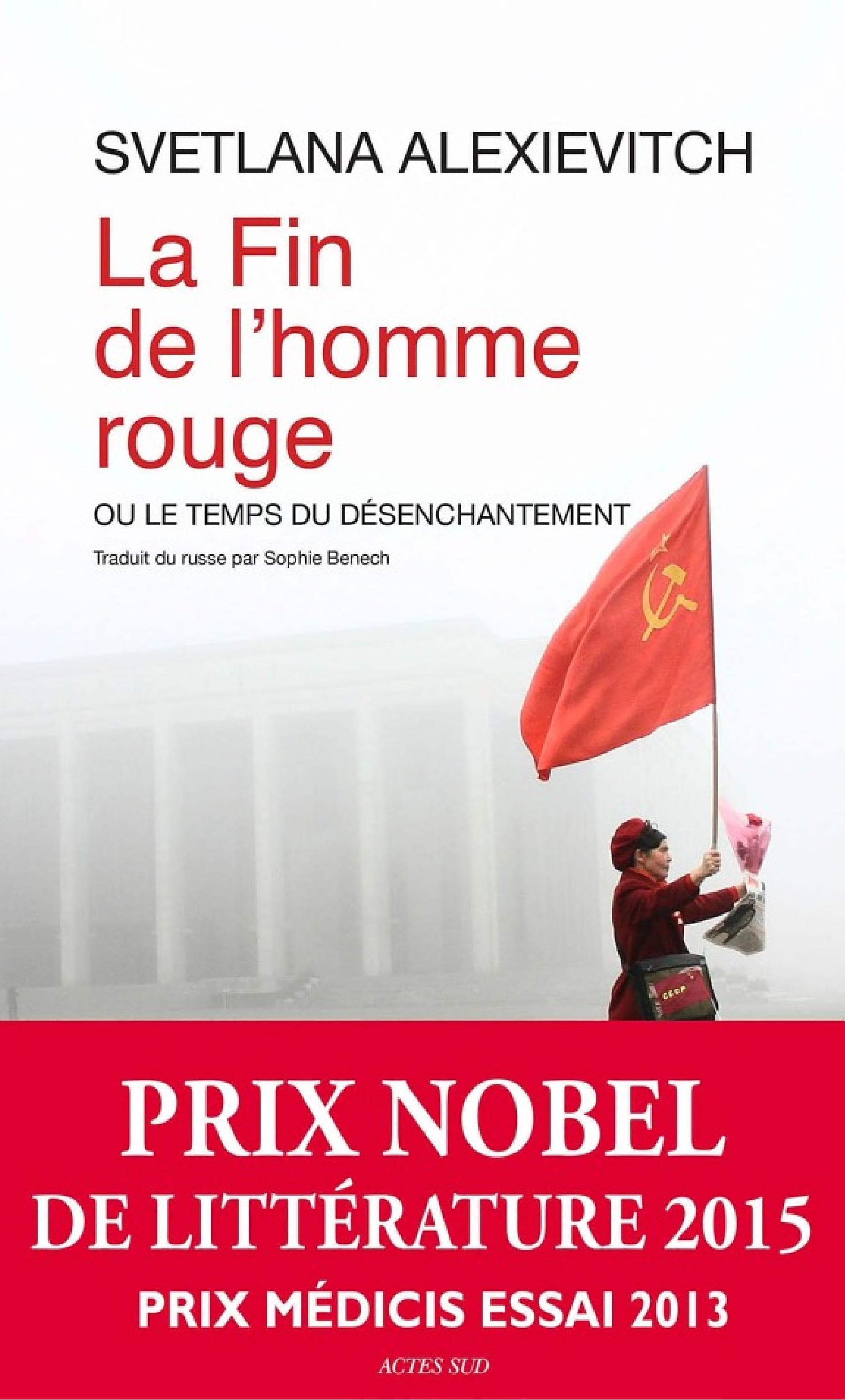 La fin de l'homme rouge - Cover