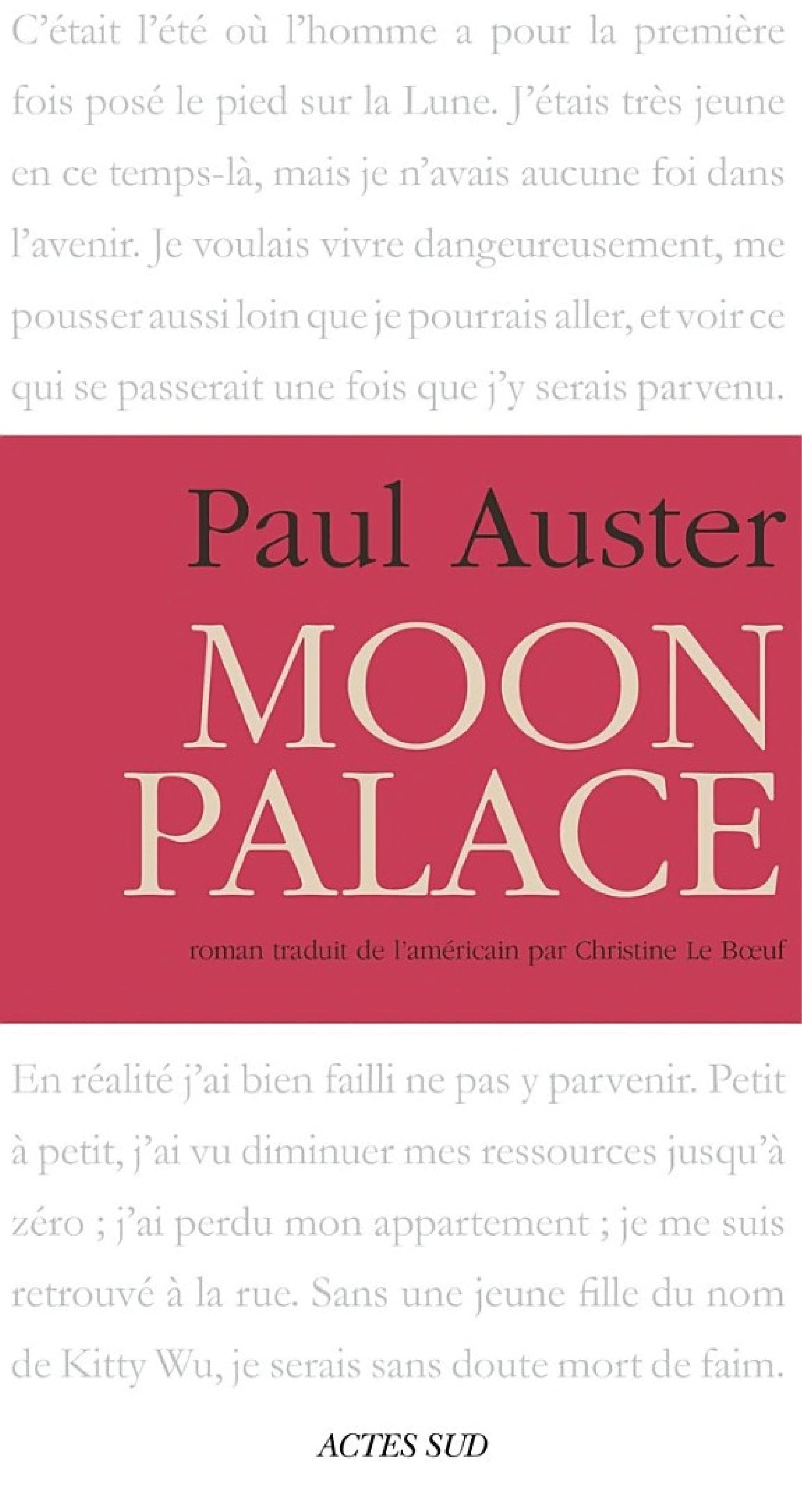 Moon Palace - Cover