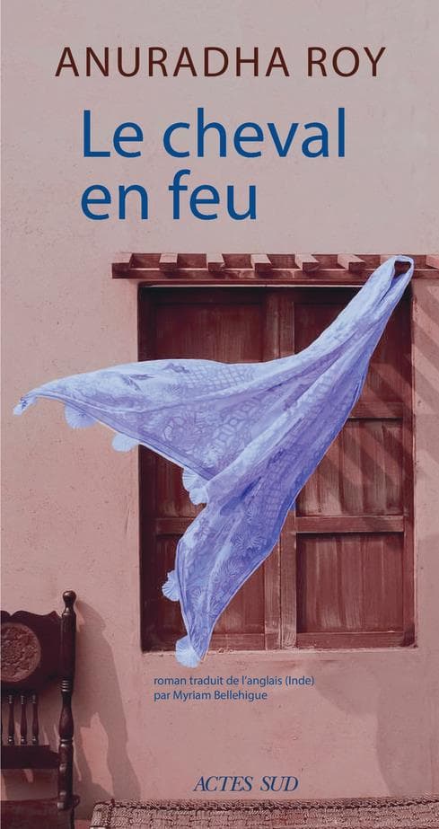 Le cheval en feu - Cover