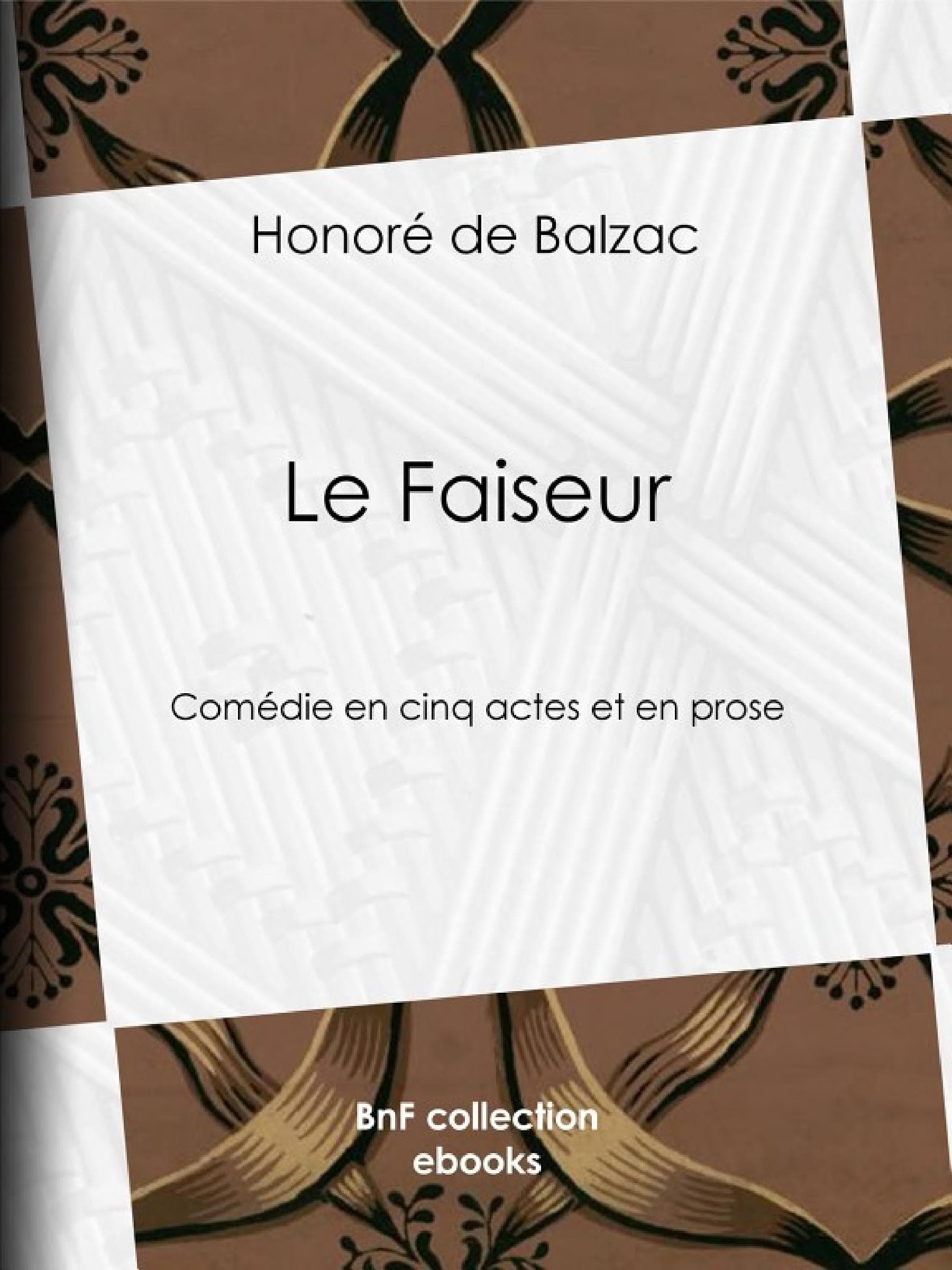 Le Faiseur - Cover