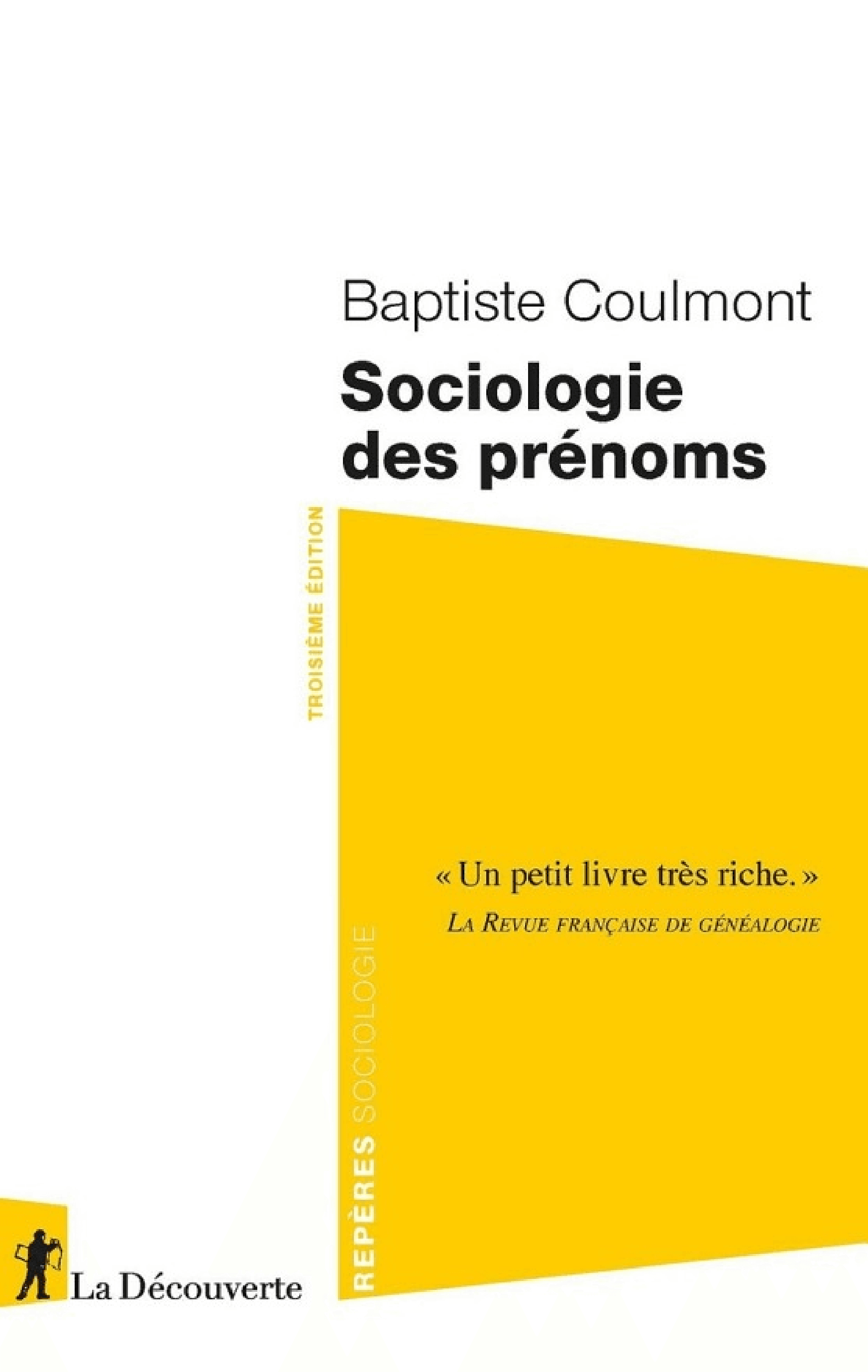 Sociologie des prénoms - Cover
