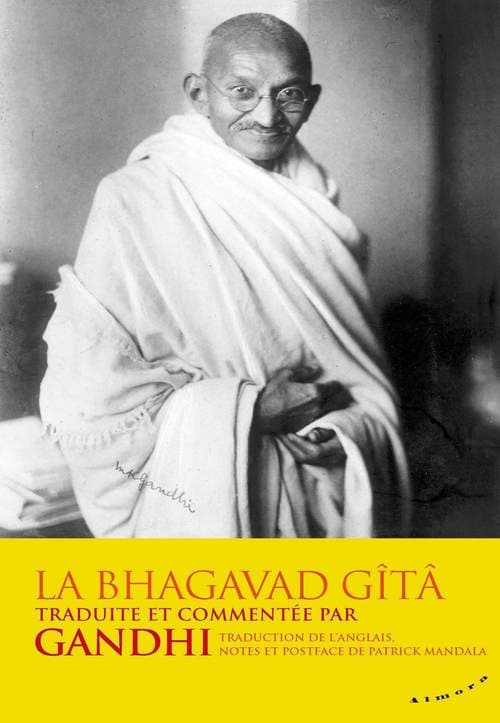 La Bhagavad-Gîtâ - traduite et commentée par Gandhi - Cover