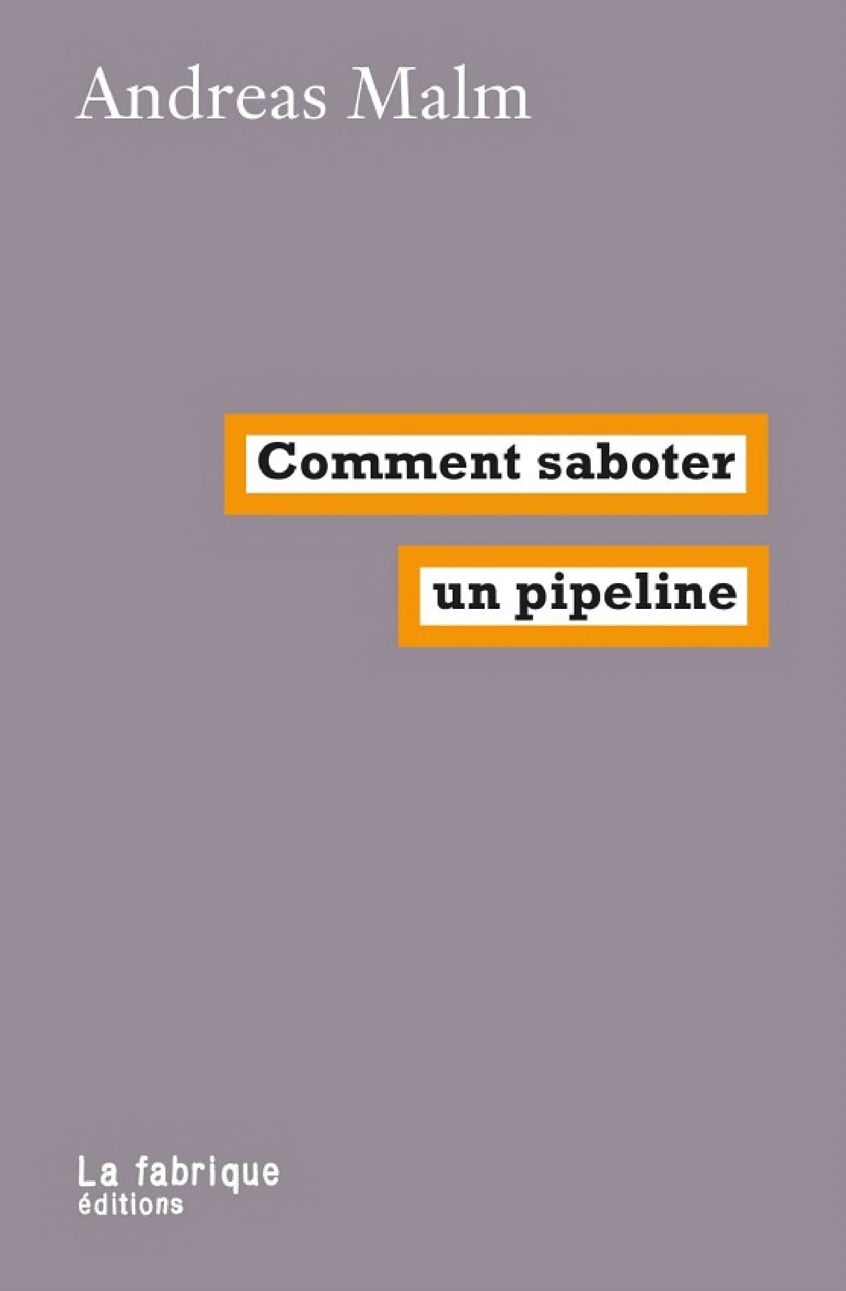 Comment saboter un pipeline? - Cover