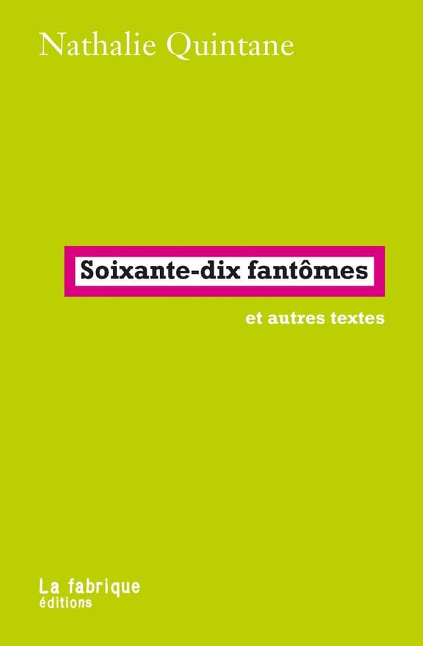 Soixante-dix fantômes: et autres textes - Cover