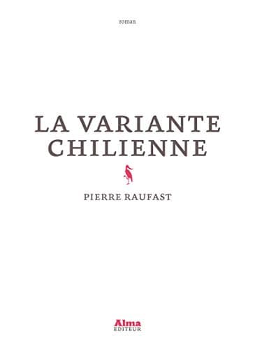 La variante chilienne - Cover