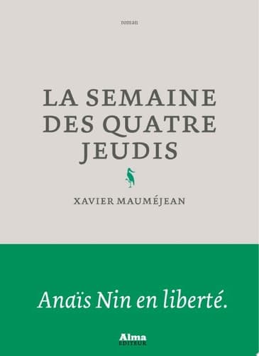 La Semaine des quatre jeudis - Cover