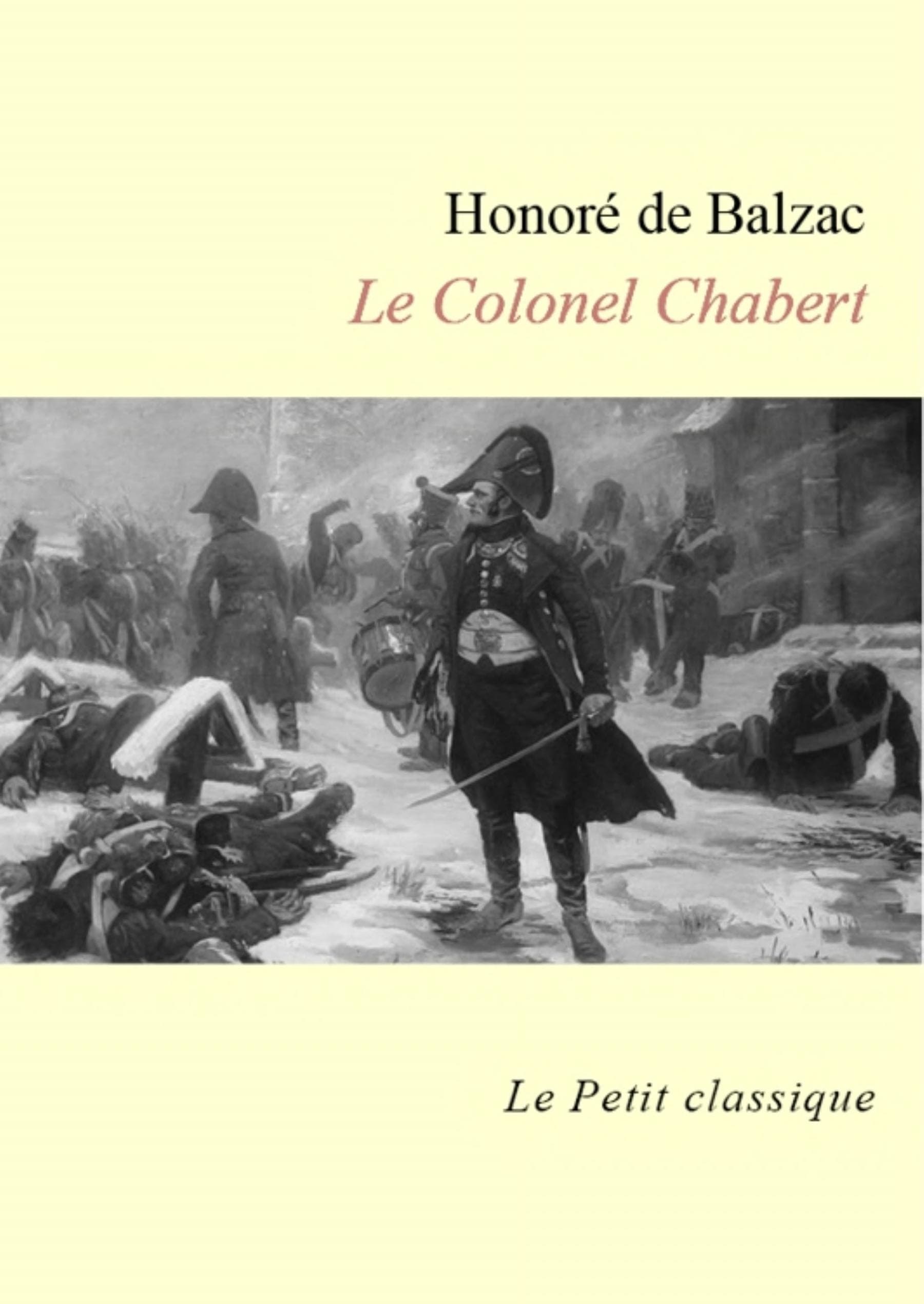 Le Colonel Chabert - Cover