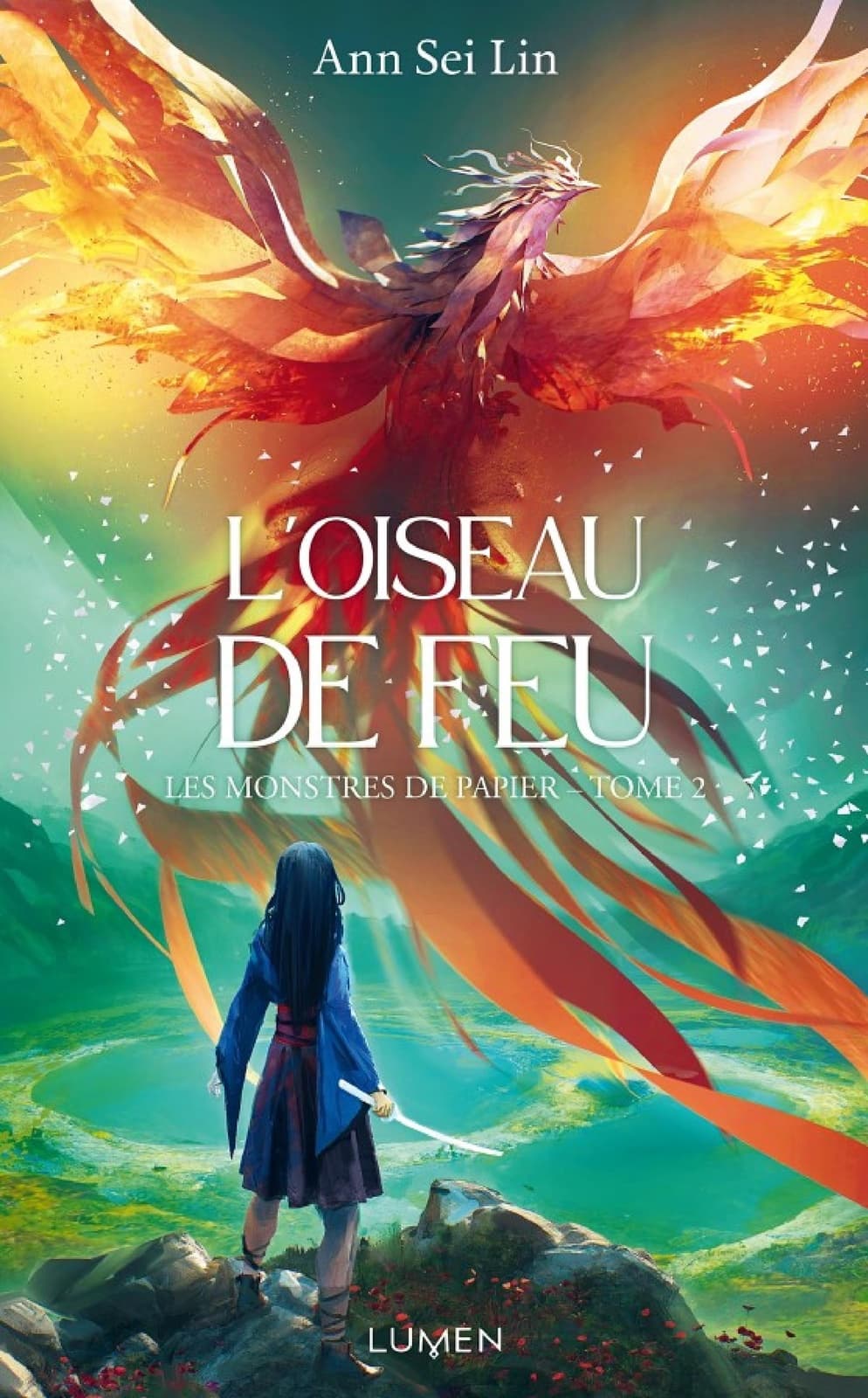 Les Monstres de papier - Tome 2 L'Oiseau de feu - Cover