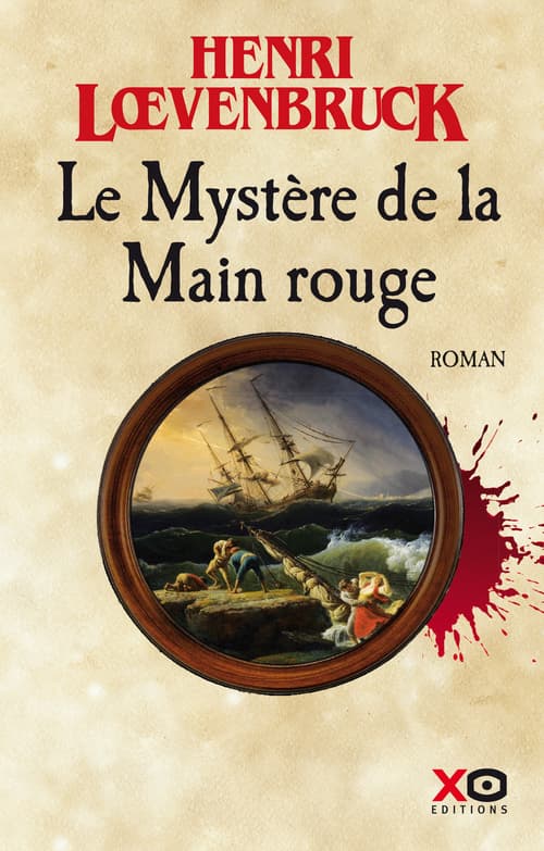 Le Mystère de la Main rouge - Cover
