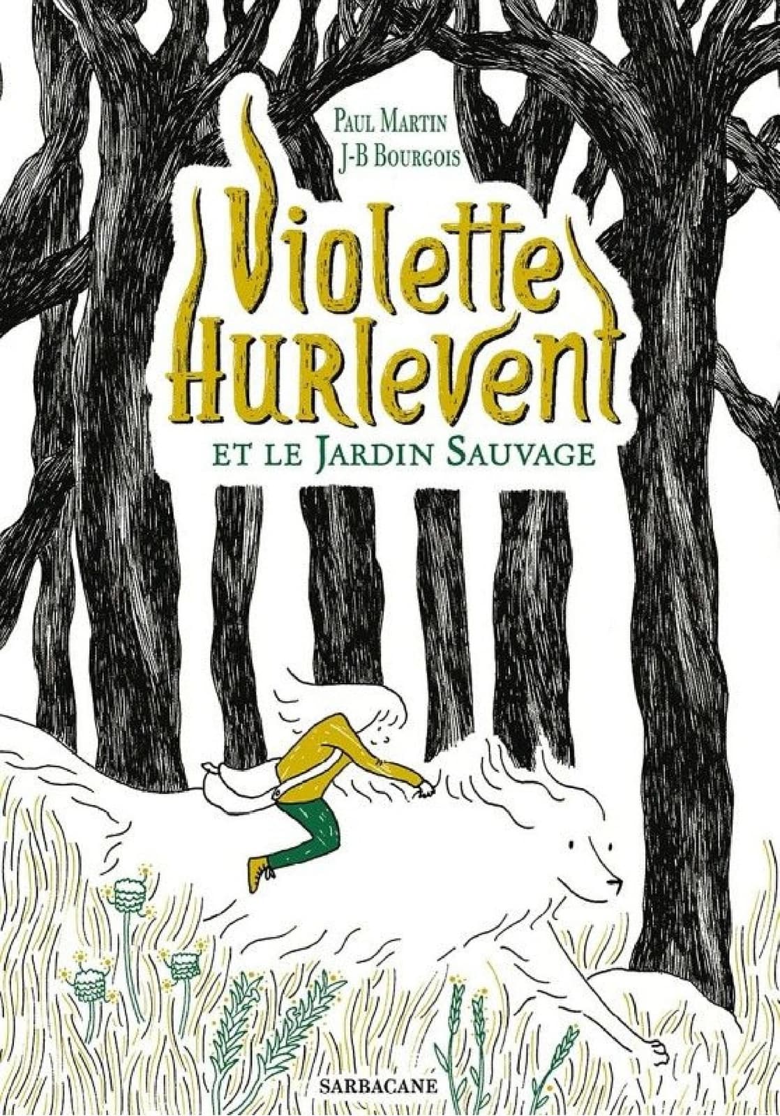 Violette Hurlevent et le jardin sauvage - Cover