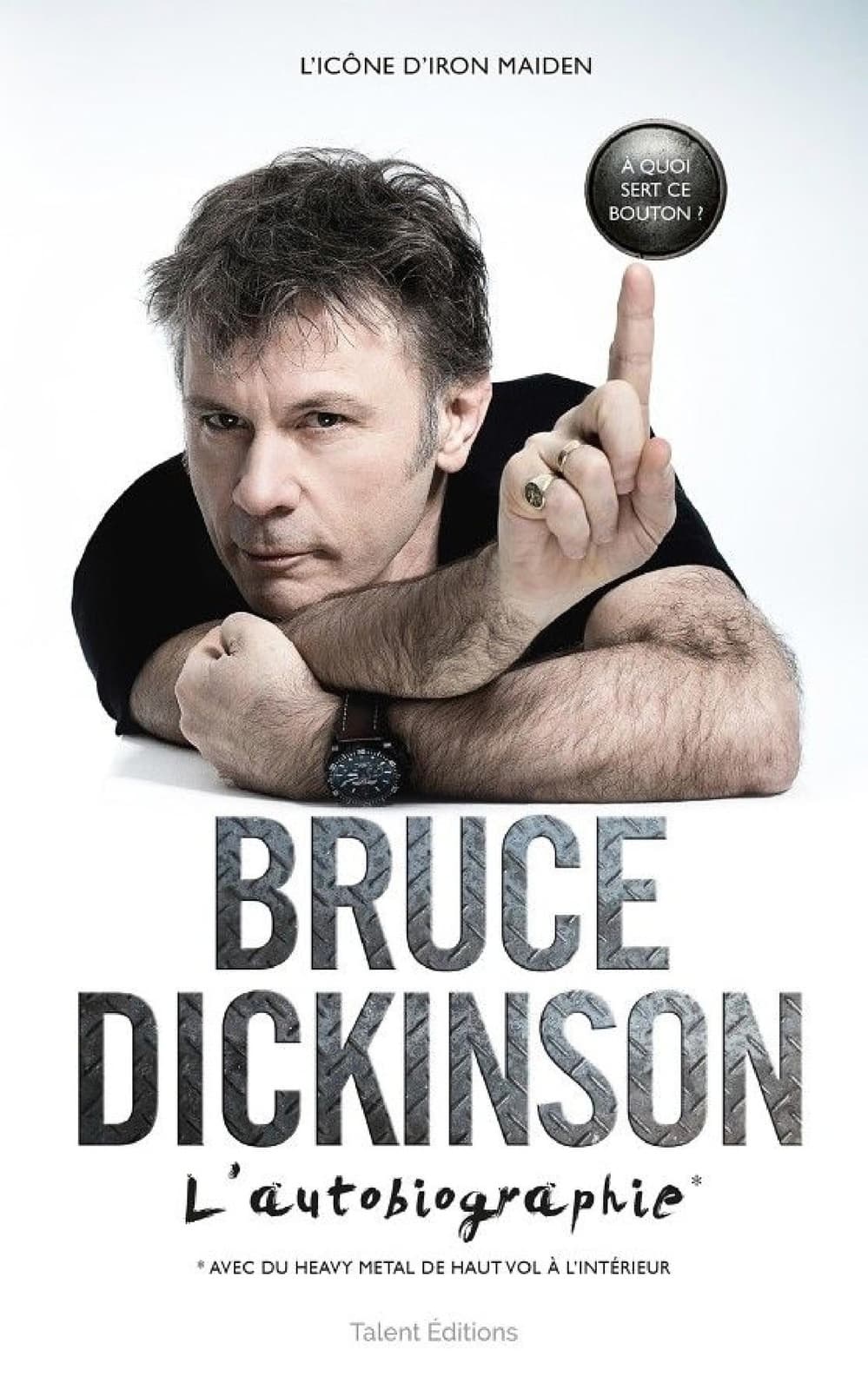 Bruce Dickinson : l'autobiographie - Cover