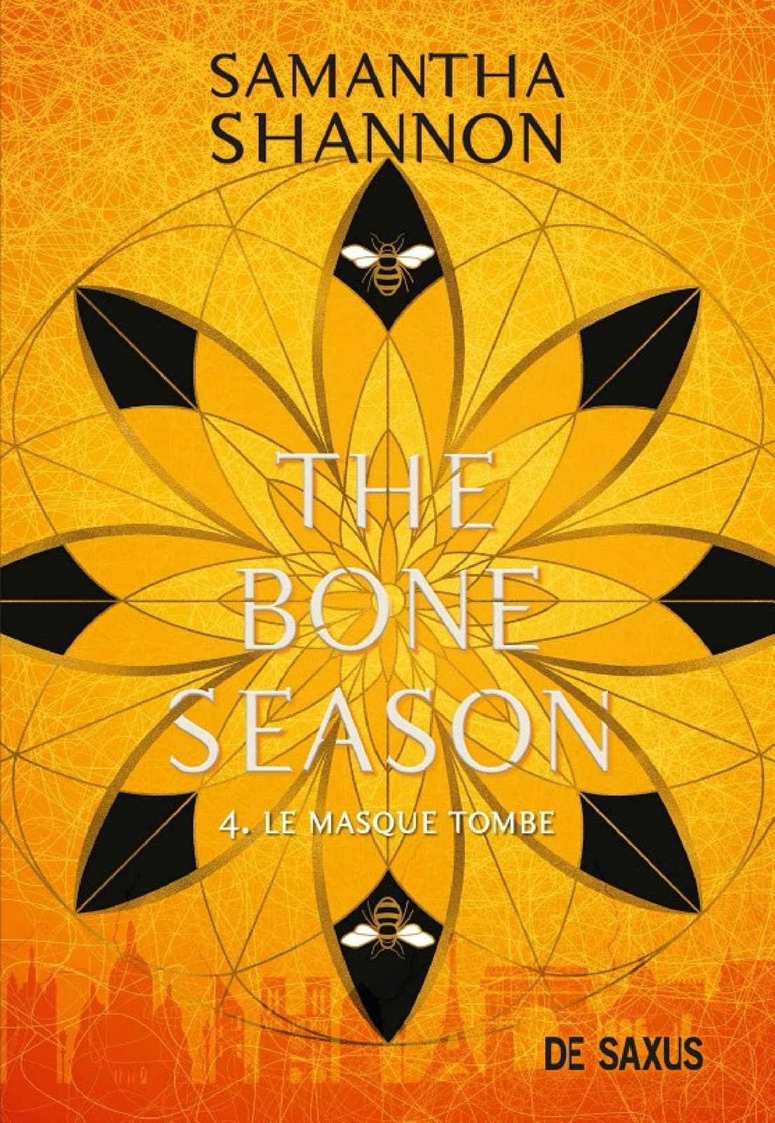 The Bone season T04 - Le masque tombe (Ebook) - Cover
