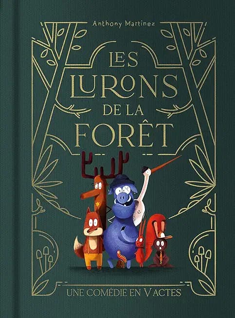 Les lurons de la forêt - Cover