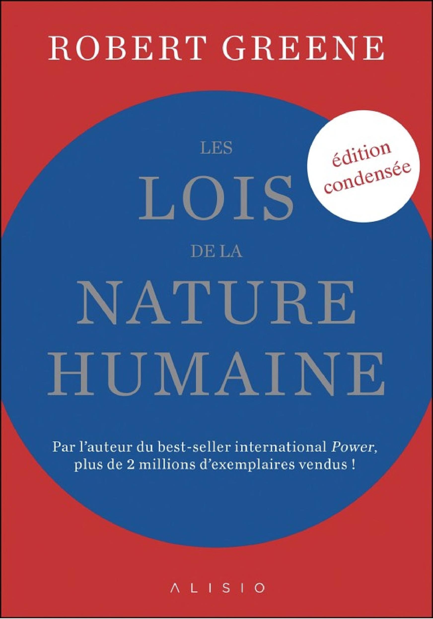 Les Lois de la nature humaine : l'édition condensée - Cover