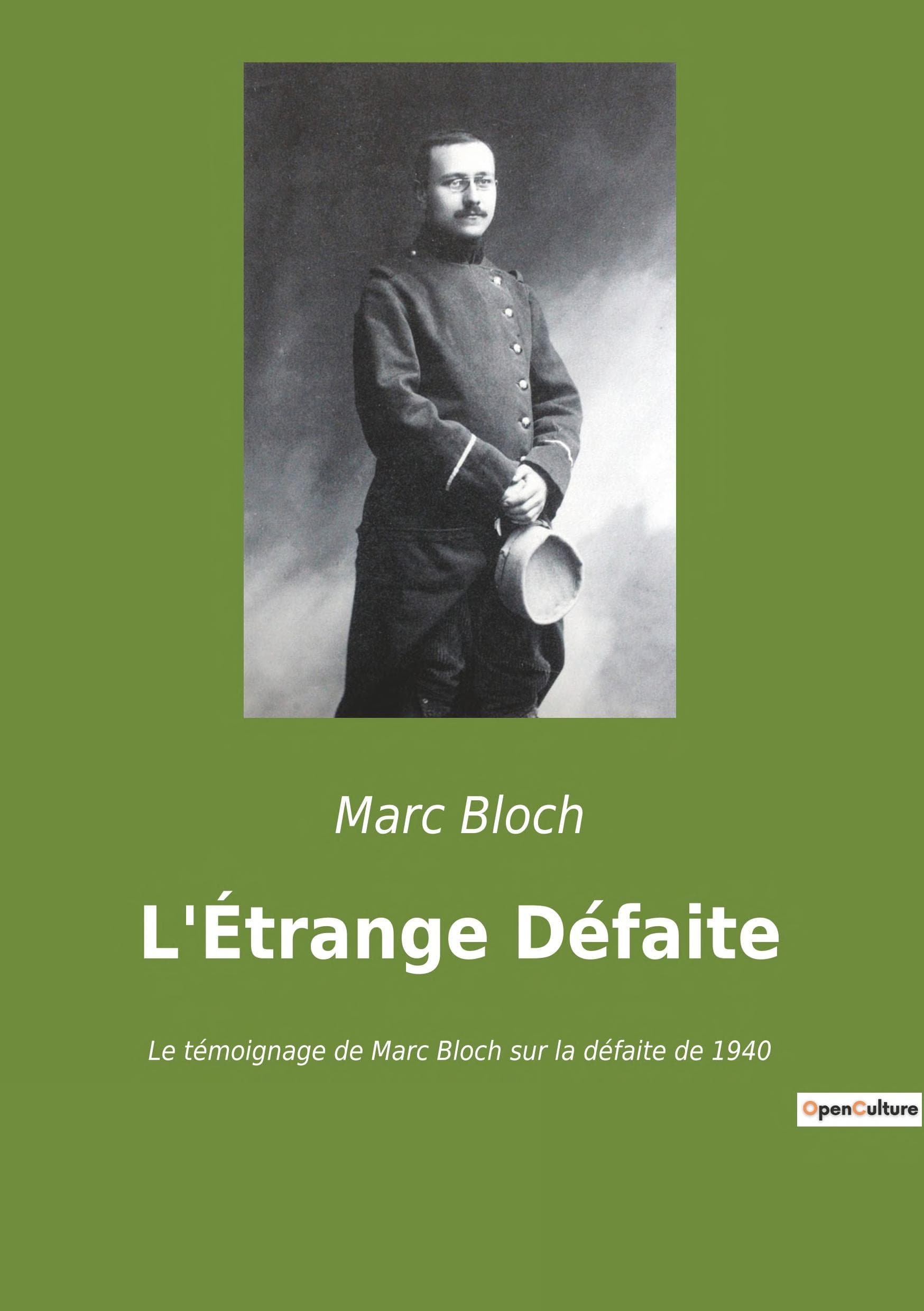 L'Étrange Défaite - Cover