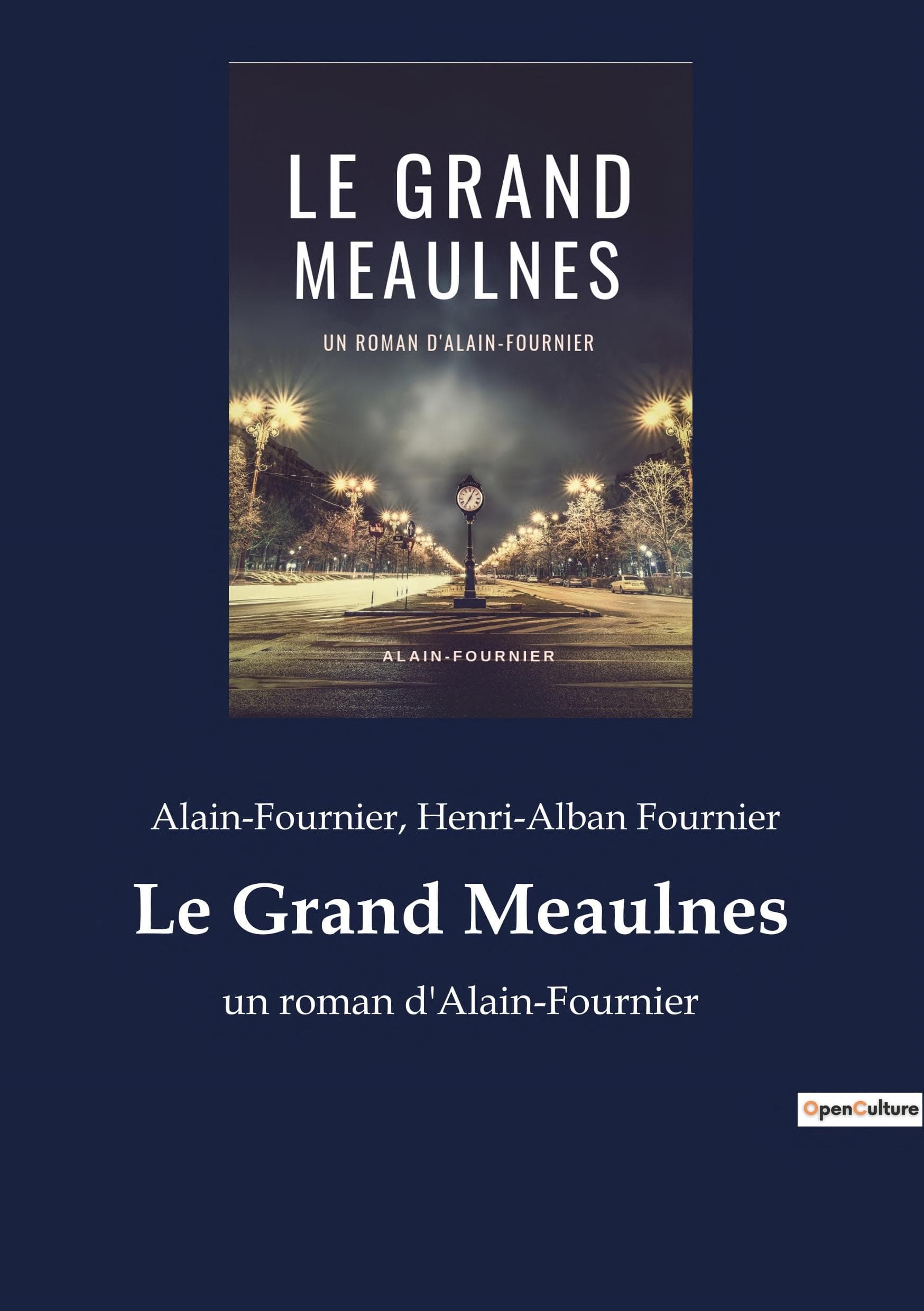 Le Grand Meaulnes - Cover