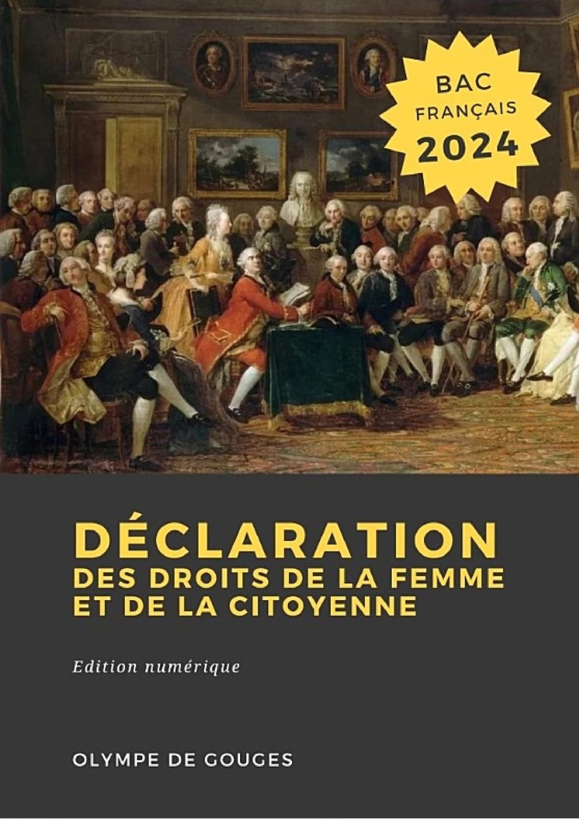 Déclaration des droits de la femme et de la citoyenne - Cover