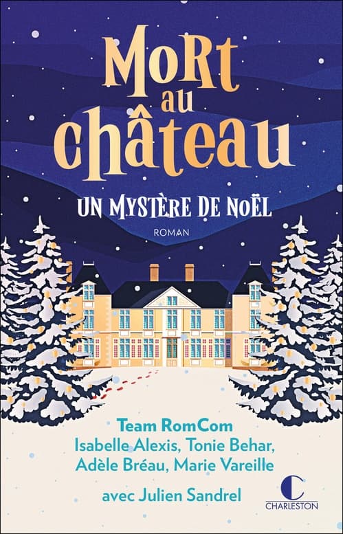 Mort au château : Un mystère de Noël - Cover