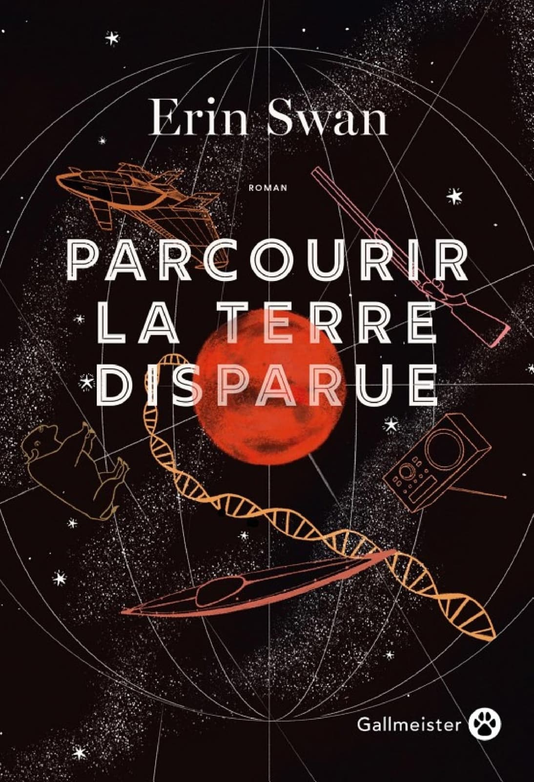 Parcourir la Terre disparue - Cover