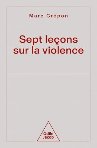 Sept leçons sur la violence - Cover