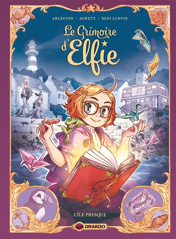 Le grimoire d'Elfie - Cover