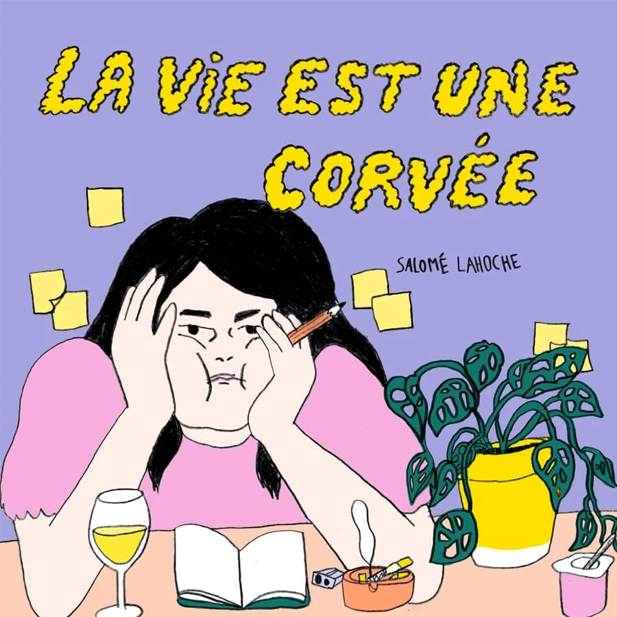 La vie est une corvée - Cover