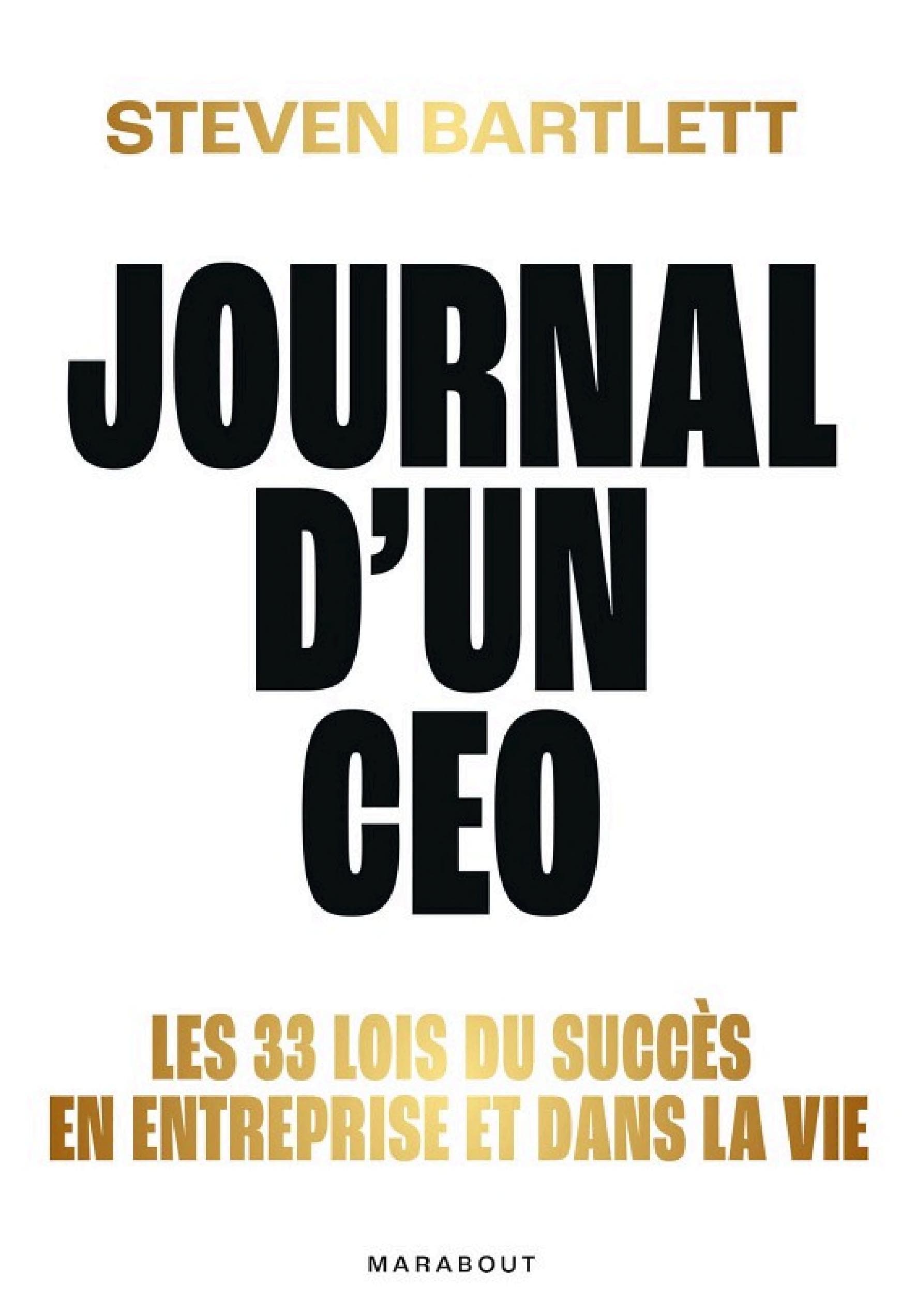Journal d'un CEO - Cover