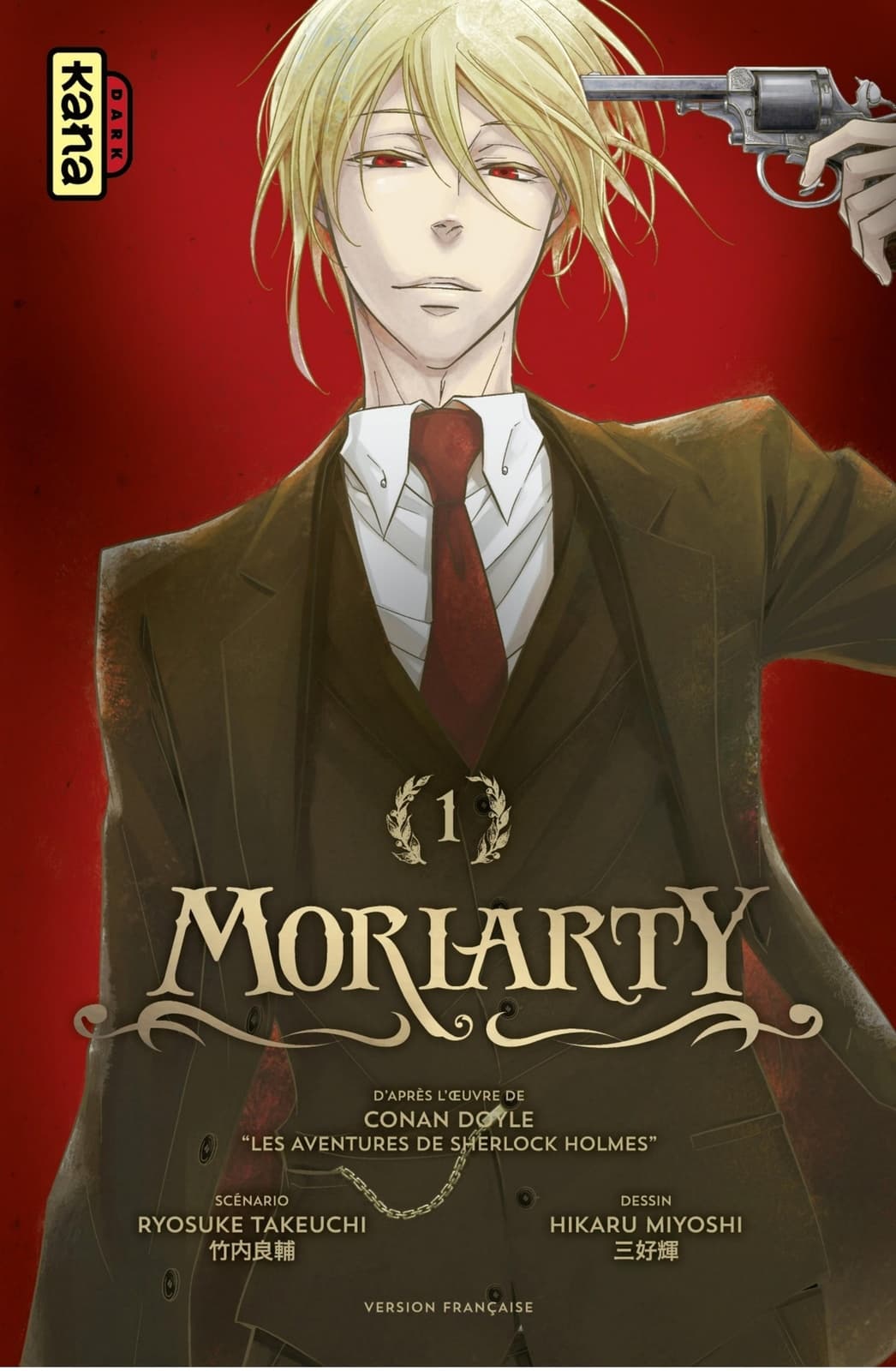 Moriarty, tome 1 - Cover