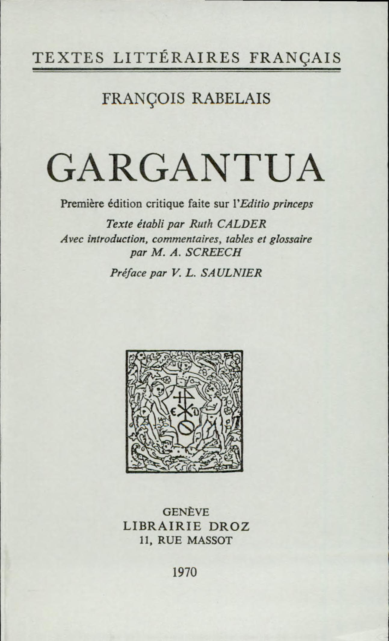 Gargantua - Cover