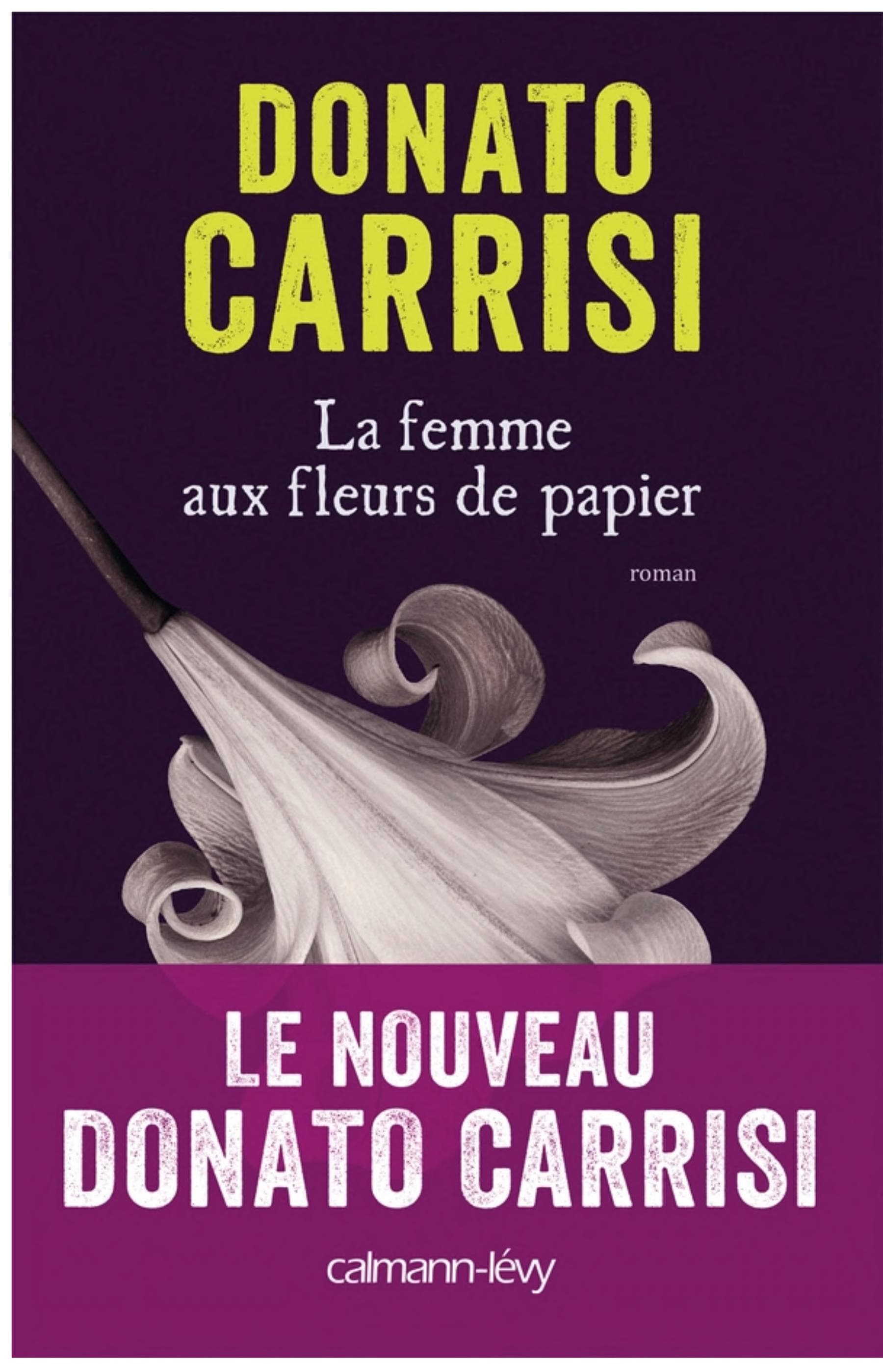 La Femme aux fleurs de papier - Cover