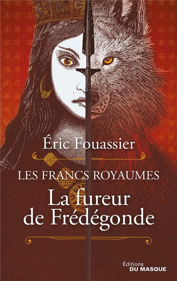 La fureur de Frédégonde - Cover