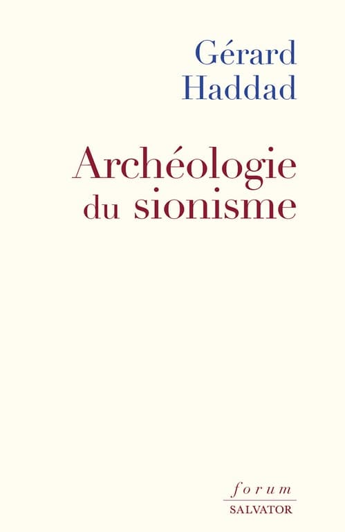 Archéologie du sionisme - Cover