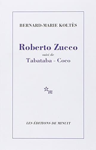Roberto Zucco - Cover