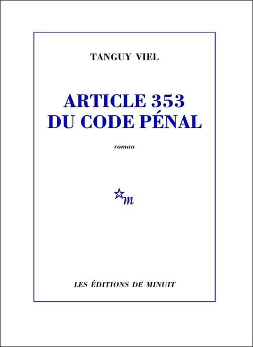 Article 353 du code pénal - Cover