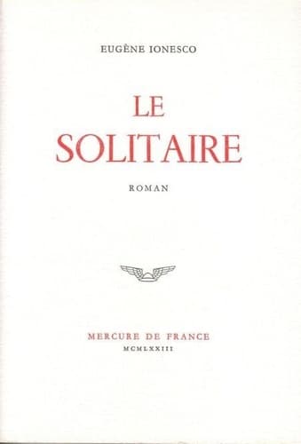 Le Solitaire - Cover
