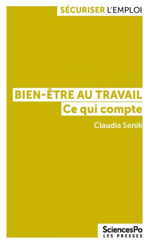 Bien-être au travail - Cover