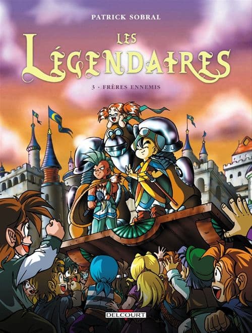 Les Légendaires T03 - Cover