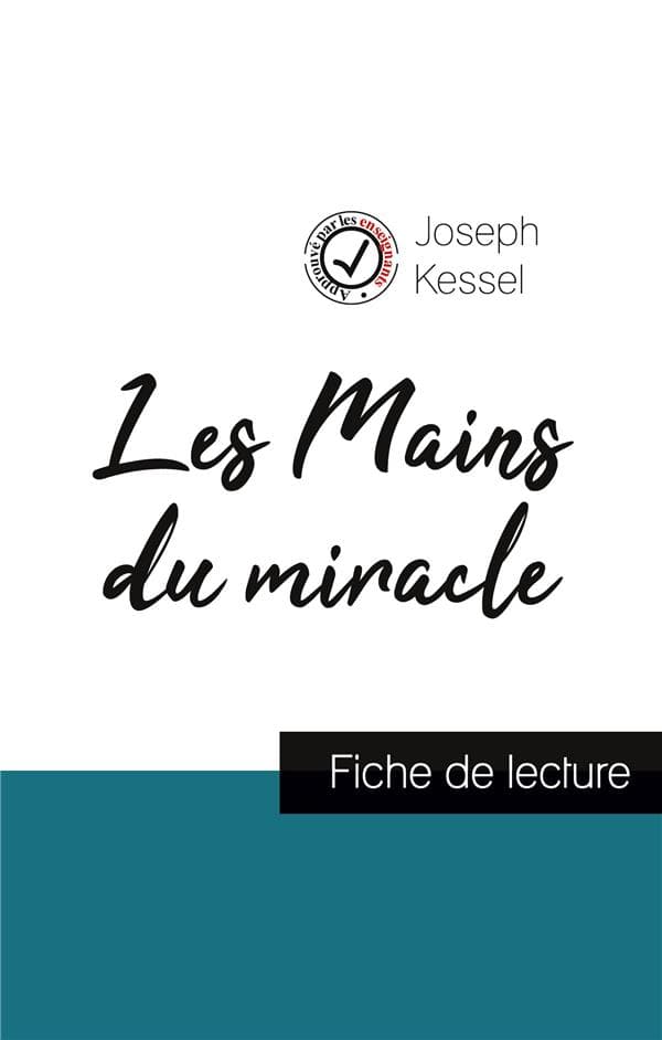 Les Mains du miracle de Joseph Kessel (fiche de lecture et analyse complète de l'oeuvre) - Cover