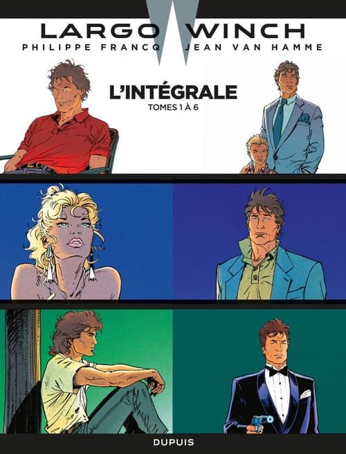 Largo Winch - intégrale: Tomes 1 à 6 - Cover