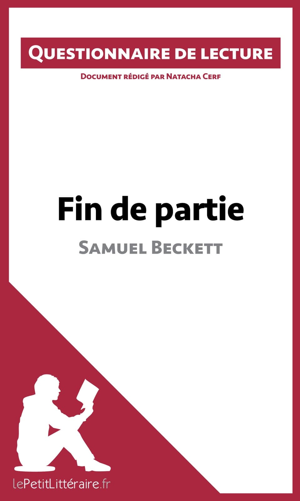 Fin de partie de Samuel Beckett - Cover