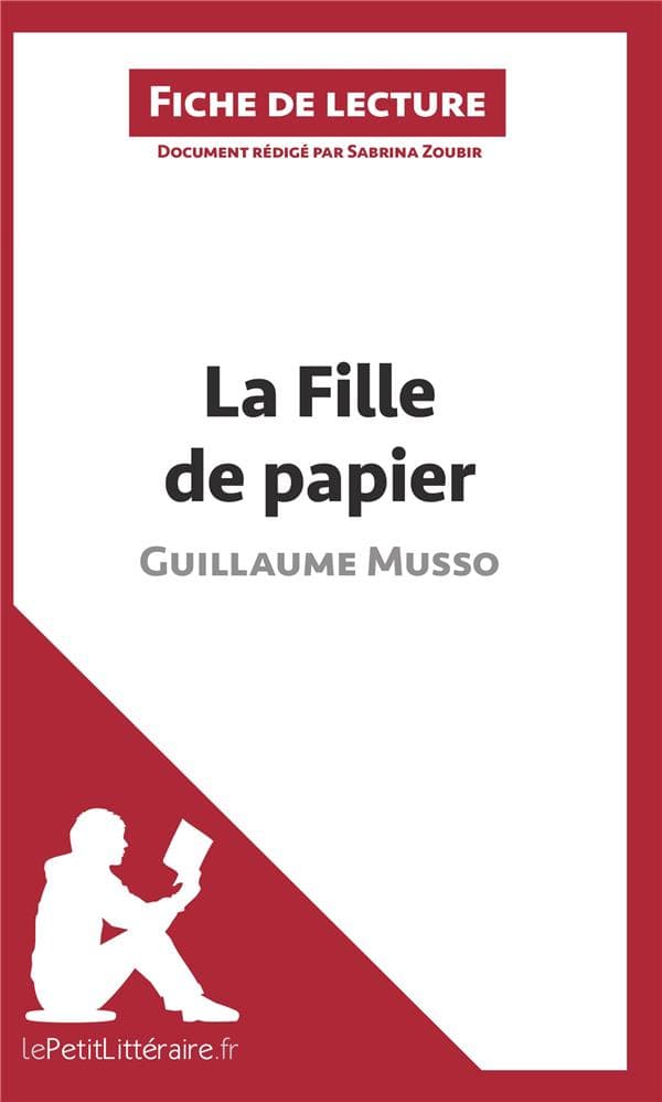 La Fille de papier de Guillaume Musso (Fiche de lecture) - Cover
