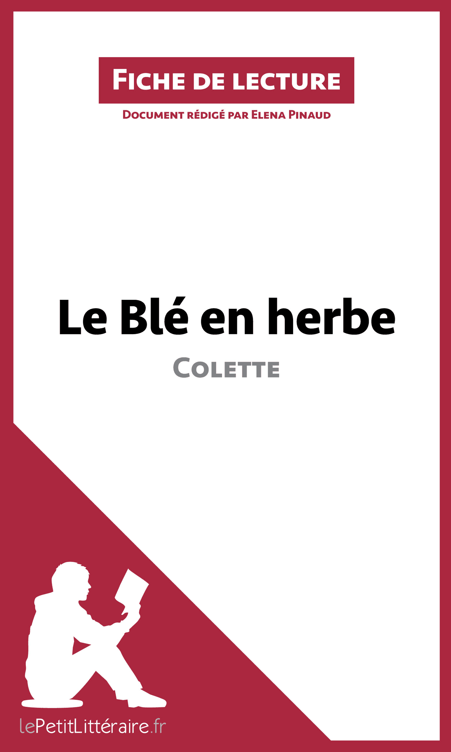 Le Blé en herbe de Colette - Cover
