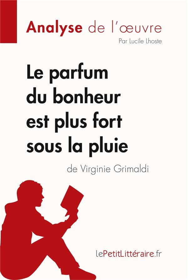 Le parfum du bonheur est plus fort sous la pluie de Virginie Grimaldi (Analyse de l'oeuvre) - Cover