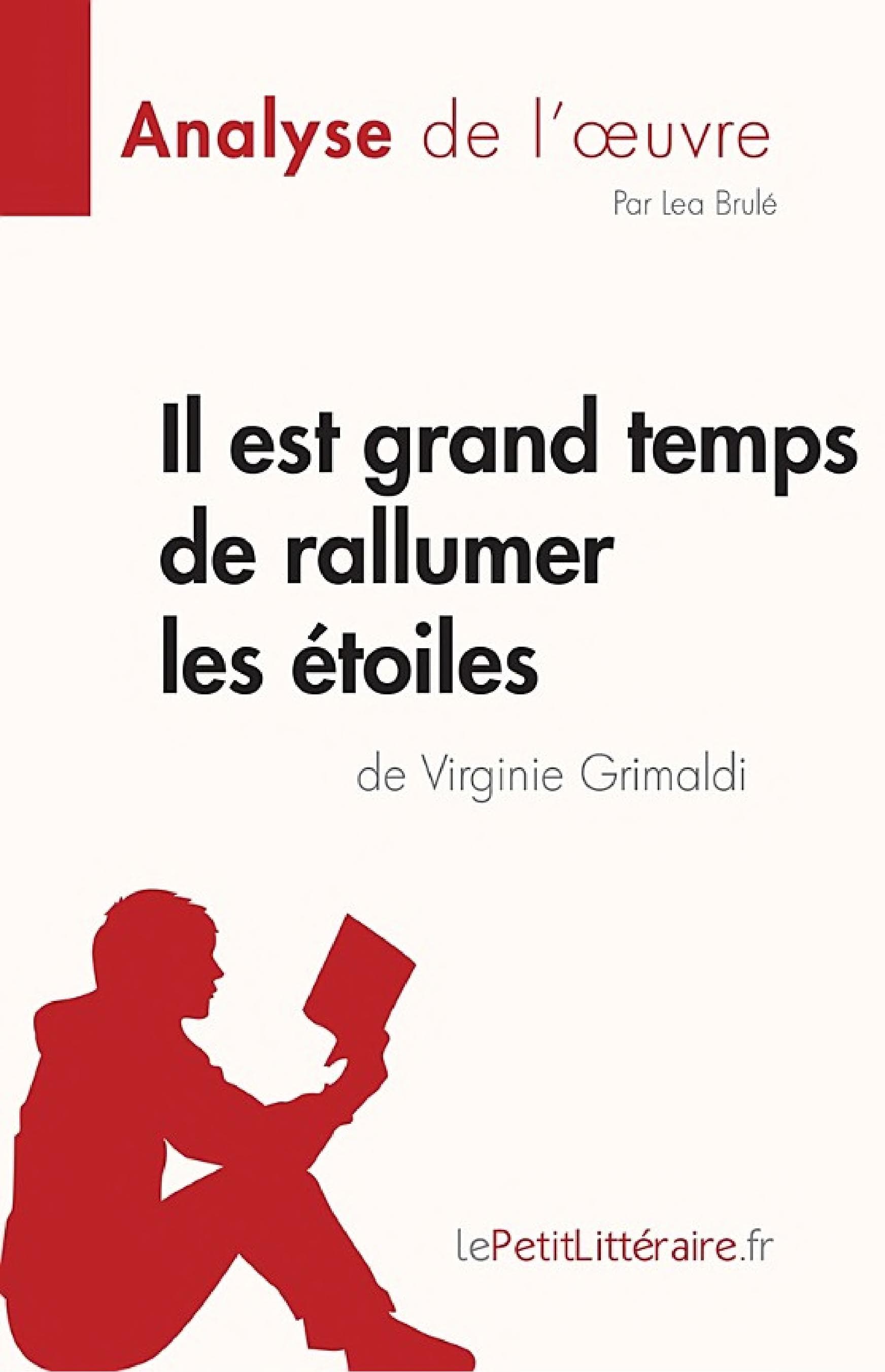 Il est grand temps de rallumer les étoiles de Virginie Grimaldi (Analyse de l'œuvre)