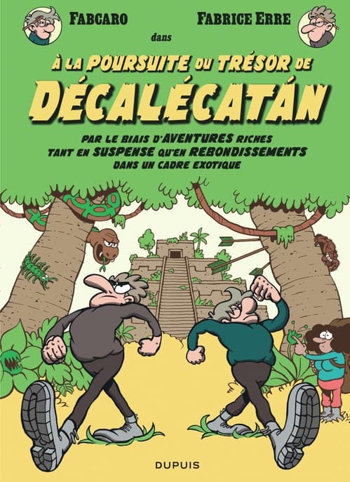 À la poursuite du trésor de Décalécatán - Cover