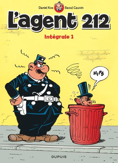 L'agent 212 - Intégrale - Tome 1 - Cover