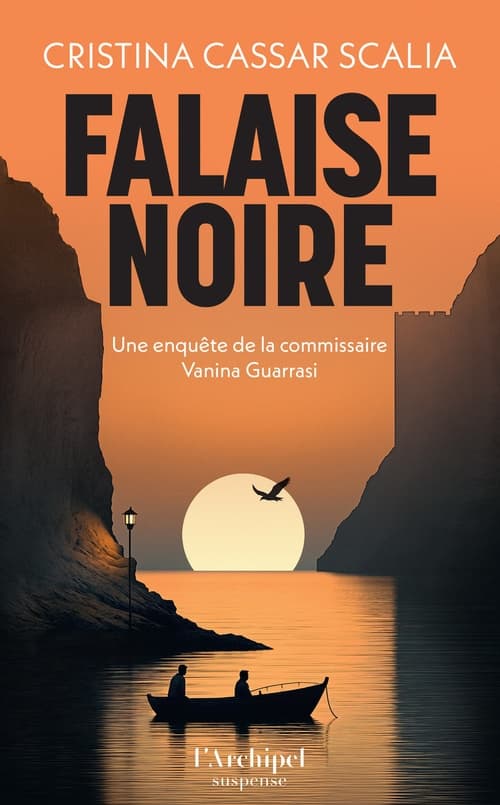 Falaise noire - une enquête adaptée en série TV diffusée sur France 3 en 2025 : "Vanina : meurtres en Sicile" - Cover