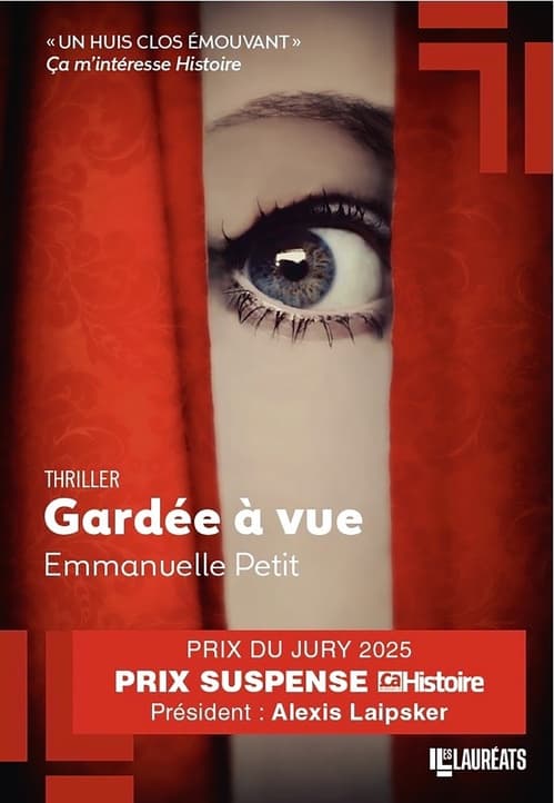 Gardée à vue - Prix spécial Prix Suspense 2025 - Cover